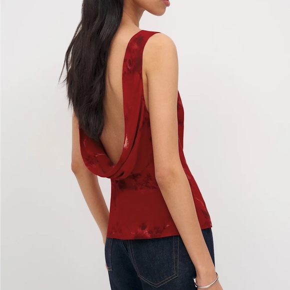 Reformation Tops - Red Sleeveless Top